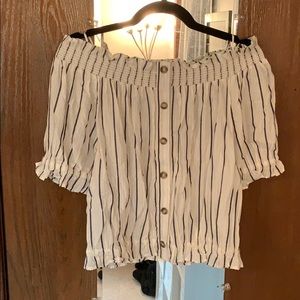 H&M off the shoulder blouse